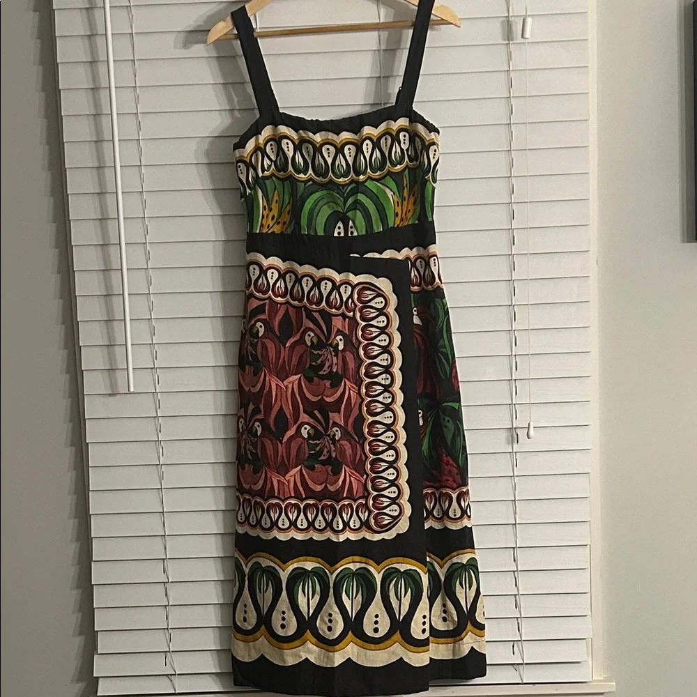 FARM Rio Vibrant Patterned Midi Dress - Picture 1 of 5